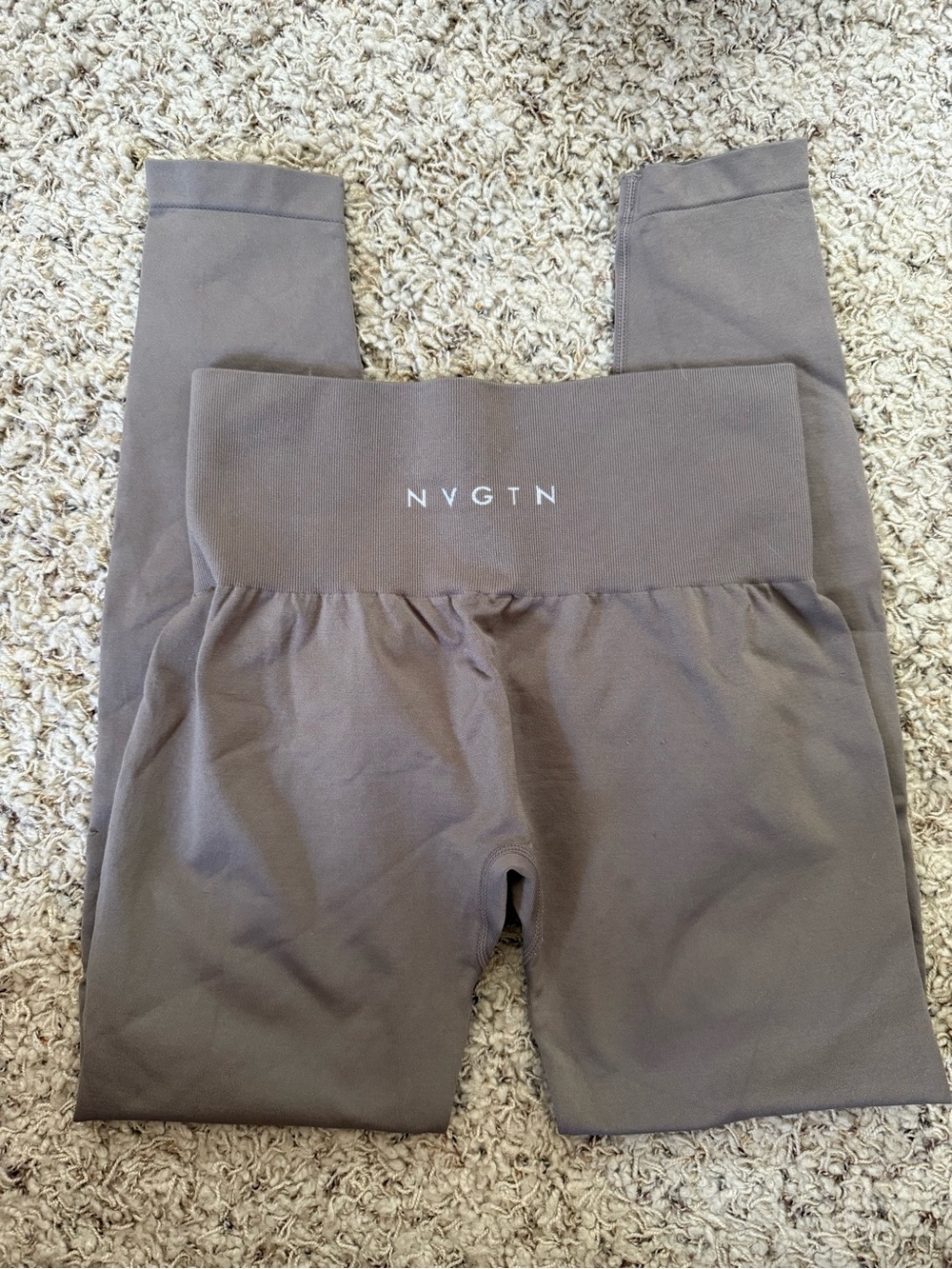 NVGTN High-Waist Taupe Leggings